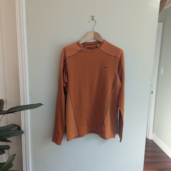 Patagonia Other - Patagonia Capilene Midweight Thermal baselayer shirt in burnt orange, size small